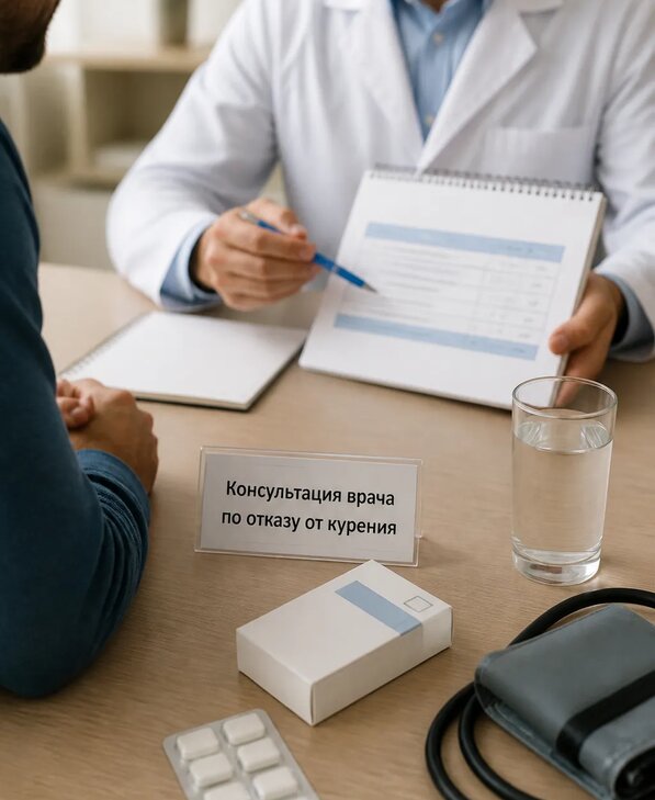 Консультация врача по отказу от курения для взрослых в Кызыле